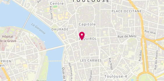 Plan de Bnp Paribas, 22 Rue de Metz, 31000 Toulouse