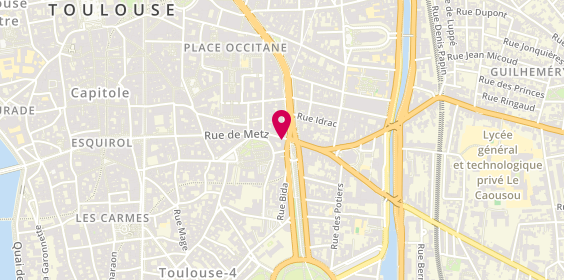 Plan de Banque BCP Toulouse, 66 Rue de Metz, 31000 Toulouse