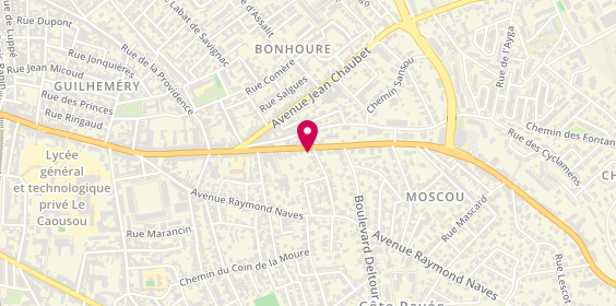 Plan de Agence Guilhemery, 30 avenue de Castres, 31500 Toulouse