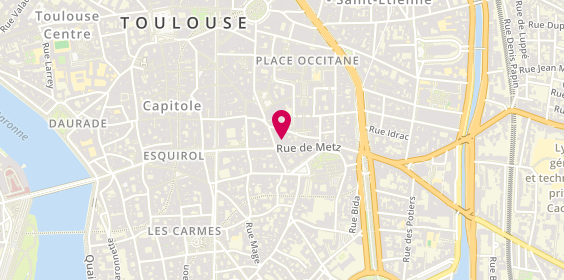 Plan de LCL, 31 Rue de Metz, 31000 Toulouse