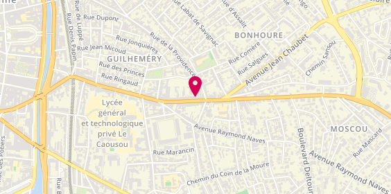 Plan de Agence Toulouse Pujol, 107 avenue Camille Pujol, 31500 Toulouse