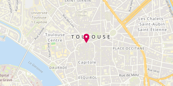 Plan de Agence Capitole, 3 Place du Capitole, 31000 Toulouse