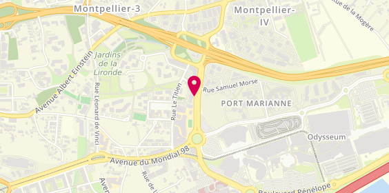 Plan de Crédit Agricole Leasing & Factoring, 1231 Avenue du Mondial 98, 34000 Montpellier