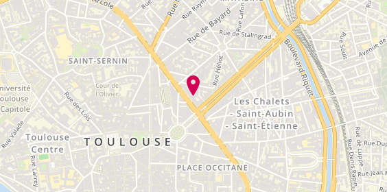 Plan de BNP Paribas - Toulouse Jean Jaures, 4-6 Boulevard de Strasbourg, 31000 Toulouse