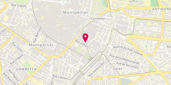 Plan de Bnpparibas, 8 Rue Maguelone, 34000 Montpellier