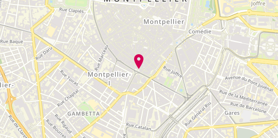 Plan de Louvre Banque Privée - Pôle de Gestion Privée Montpellier, 59 Grand Rue Jean Moulin, 34000 Montpellier