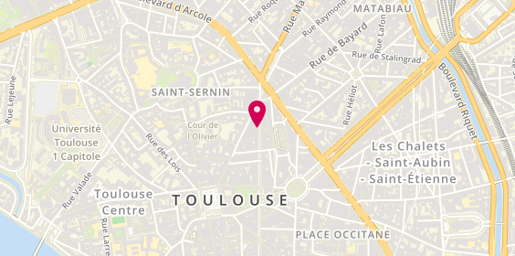 Plan de HSBC Fr Toulouse Capitole, 71 Alsace Lorraine, 31000 Toulouse