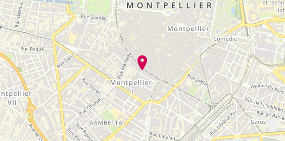 Plan de Banque Populaire du Sud, 26 Boulevard du Jeu de Paume, 34000 Montpellier