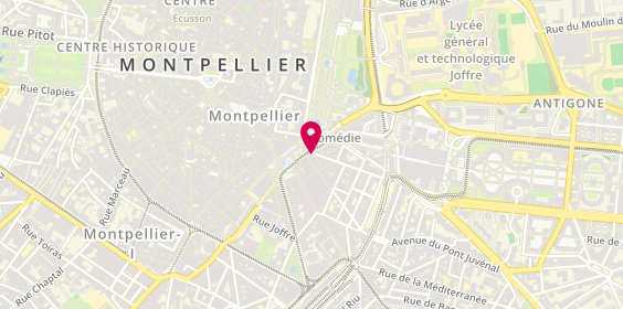 Plan de Banque Populaire du Sud, 11 place de la Comédie, 34000 Montpellier