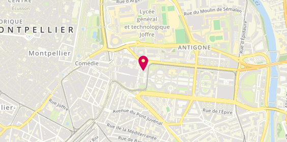 Plan de Banque Palatine - Sud midi (site de Montpellier), 2 place Paul Bec, 34000 Montpellier