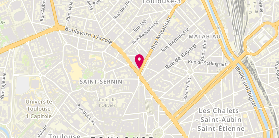 Plan de Banque Populaire Occitane, 1 place Jeanne d'Arc, 31000 Toulouse