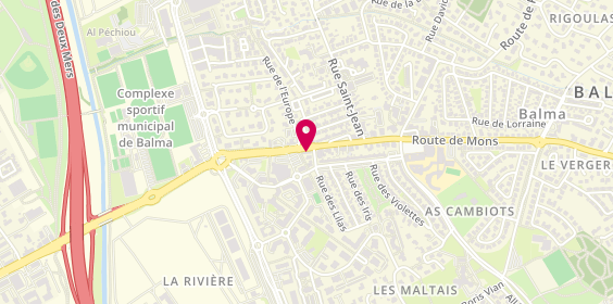 Plan de Banque Populaire Occitane, 6 avenue de Toulouse, 31130 Balma