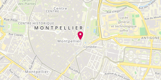 Plan de SG Espace Pro, 15 Boulevard Sarrail, 34000 Montpellier