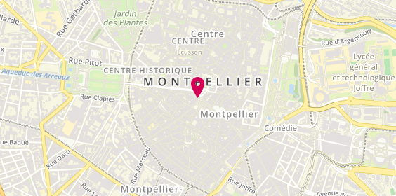 Plan de Caisse d'Epargne, 5 place Martyrs de la Résistance, 34000 Montpellier