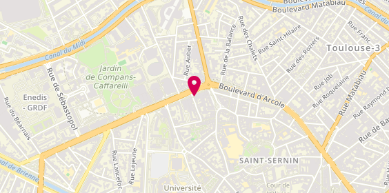 Plan de Agence Lascrosses-Toulouse, 5 Boulevard Lascrosses, 31000 Toulouse