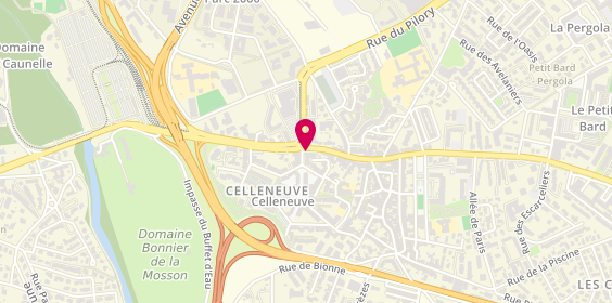 Plan de Caisse d'Epargne Montpellier Celleneuve, Residence le Benedictin
53 Route de Lodève, 34080 Montpellier