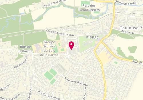 Plan de BNP Paribas - Pibrac, Centre Commercial Sainte Germaine
Rue Principale, 31820 Pibrac