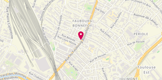 Plan de CIC, 79 Rue du Faubourg Bonnefoy, 31500 Toulouse