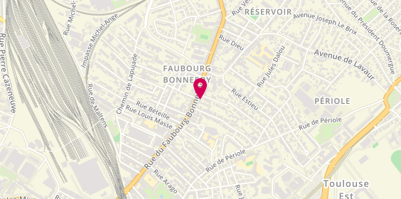 Plan de Agence Bonnefoy-Toulouse, 66 Rue du Faubourg Bonnefoy, 31500 Toulouse