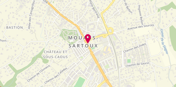 Plan de Crédit Mutuel, 27 avenue de Cannes, 06370 Mouans-Sartoux
