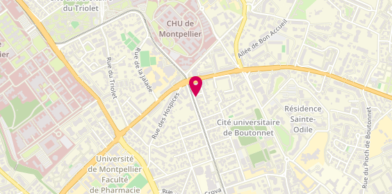 Plan de Sg, 46 avenue du Professeur Grasset, 34090 Montpellier