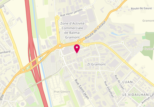 Plan de Cme Toulouse, 6 Rue de la Tuilerie, 31130 Balma