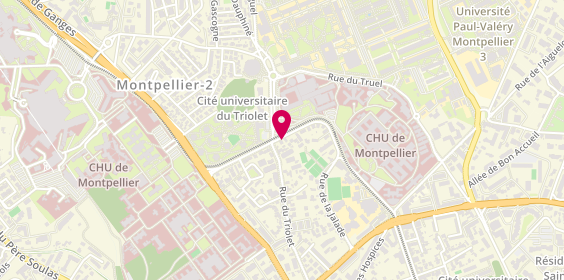 Plan de Banque Populaire du Sud, 34 avenue Emile Diacon, 34000 Montpellier
