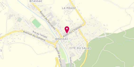 Plan de Agence Brassac, 17 allée du Château, 81260 Brassac