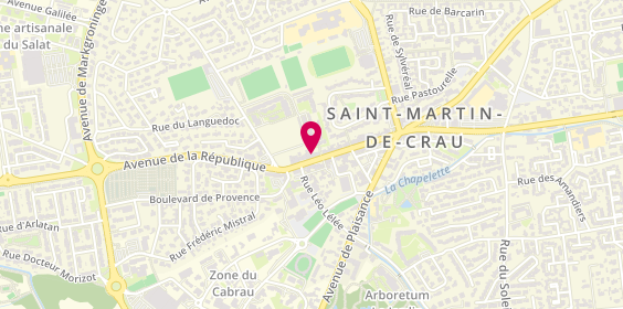 Plan de Bppc, 54 avenue de la République, 13310 Saint-Martin-de-Crau