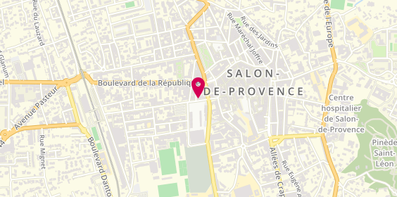 Plan de CCF Salon de Provence, 90 Boulevard Maréchal Foch, 13300 Salon-de-Provence