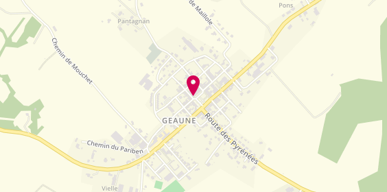 Plan de Groupama, place de l'Hôtel de Ville, 40320 Geaune