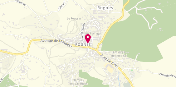 Plan de Agence Rognes, 4 Cr Saint-Etienne, 13840 Rognes