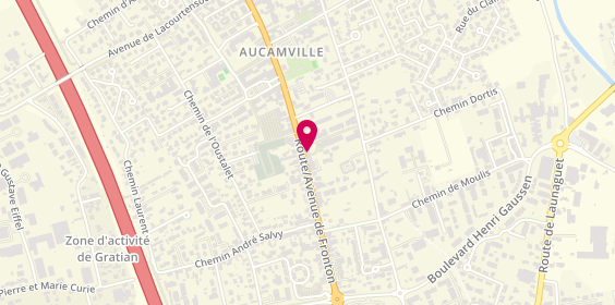 Plan de Aucamville, 51 Bis Route de Fronton, 31140 Aucamville