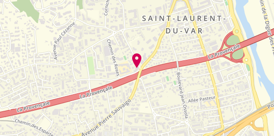 Plan de Bnp Paribas, 1 avenue Marc Moschetti, 06700 Saint-Laurent-du-Var