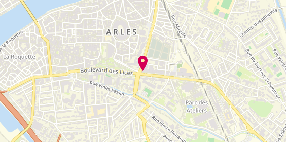 Plan de Arles Combes, 69 Boulevard Emile Combes, 13200 Arles