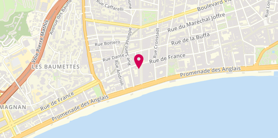 Plan de LCL Banque et assurance, 11 Boulevard Gambetta, 06000 Nice