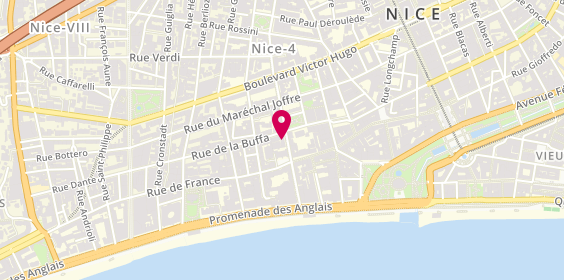 Plan de Crédit Mutuel, 21 Rue de la Buffa, 06000 Nice