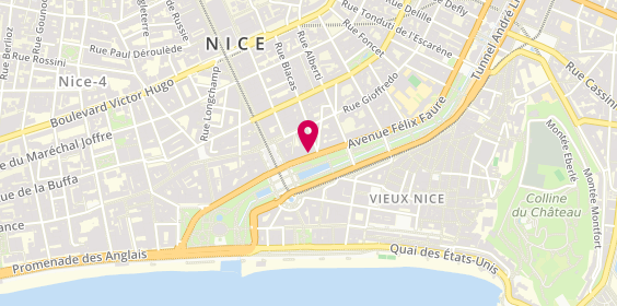 Plan de Banque de France, 14 avenue Félix Faure, 06006 Nice
