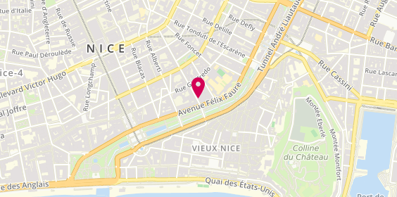 Plan de Crédit Agricole Banque Privée - Nice Gubernatis, 2 Rue Gubernatis, 06000 Nice