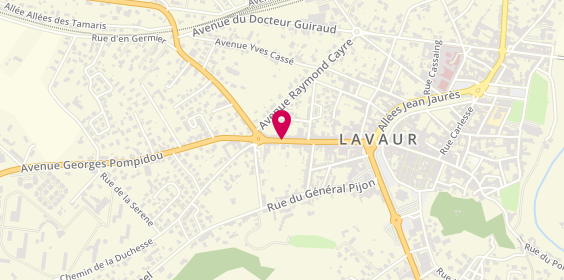 Plan de Groupama, 61 avenue Charles de Gaulle, 81500 Lavaur