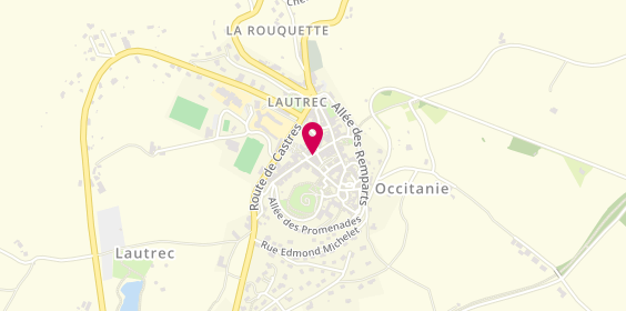 Plan de Agence LAUTREC, Rue de Lengouzy, 81440 Lautrec