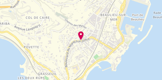 Plan de Agence Beaulieu Sur Mer, 10 Mar Joffre, 06310 Beaulieu-sur-Mer