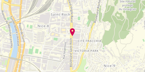 Plan de BNP Paribas - Nice Saint Roch, 46 Boulevard Saint-Roch, 06000 Nice