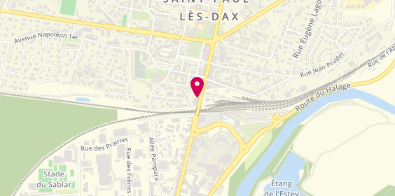 Plan de MACIF, 62 avenue de la Liberté, 40990 Saint-Paul-lès-Dax