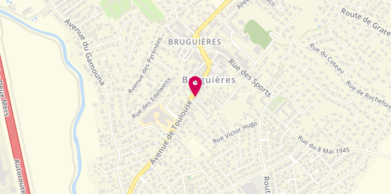 Plan de Crédit Mutuel, 31 avenue de Toulouse, 31150 Bruguières