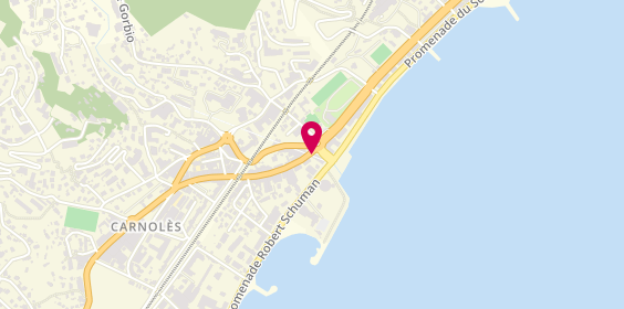 Plan de BNP Paribas - Roquebrune Cap Martin, 256 avenue Aristide Briand, 06190 Roquebrune-Cap-Martin