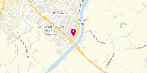 Plan de Banque Populaire Auvergne Rhône Alpes, Axe Sud Zone Industrielle Saint Joseph, 04100 Manosque