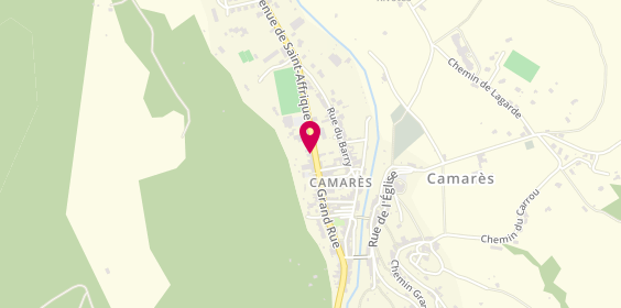Plan de Agence Camares, 7 avenue de Saint-Affrique, 12360 Camarès