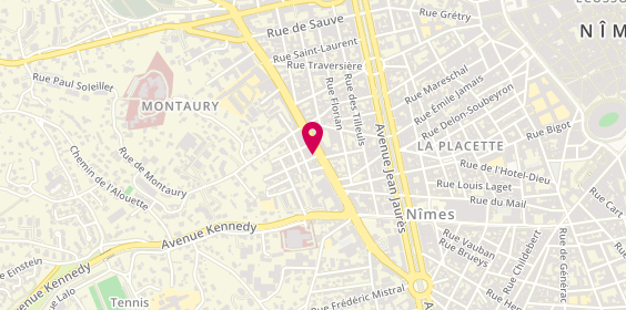 Plan de CASDEN Banque Populaire, 23 avenue Georges Pompidou, 30900 Nîmes