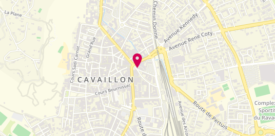 Plan de Agence de Cavaillon, 69 place Léon Gambetta, 84300 Cavaillon